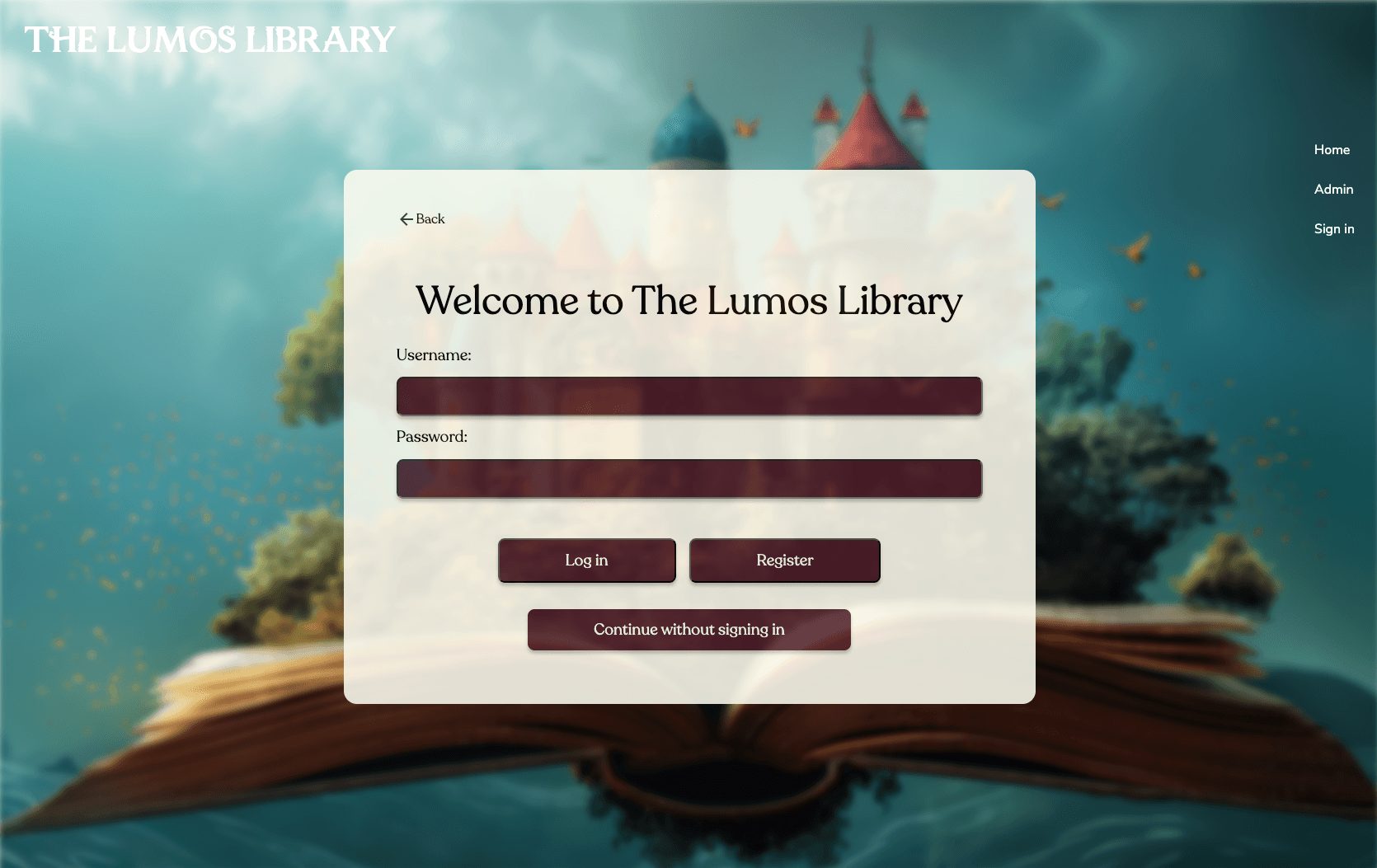 The lumos library