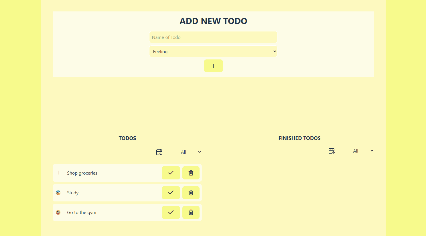 Todo app